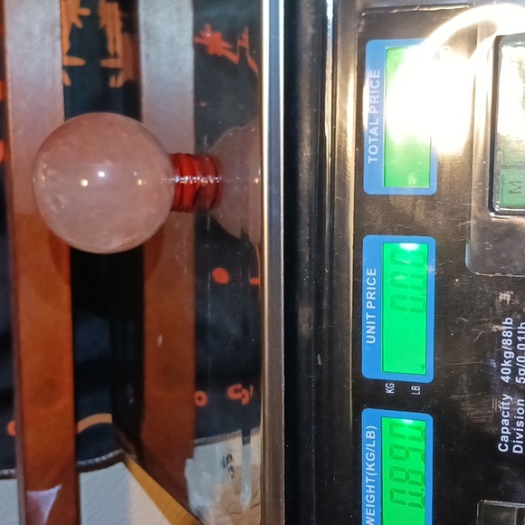 Fire Quartz Sphere - Picture 7 of 8